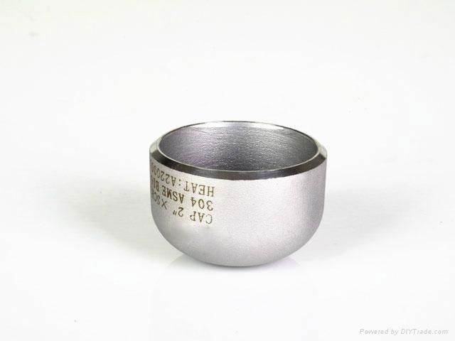 stainless steel cap