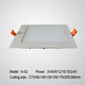 Square LED panel light 1