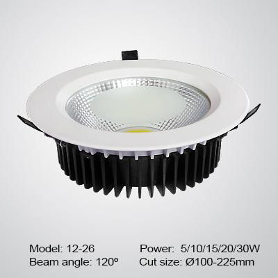 LED down light 5W 10W 20W 30W 2