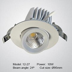 355 degrees adjustable LED down light