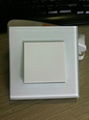 toughened glass panel wall switch and socket 