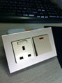 toughened glass panel wall switch and socket  2