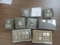 pakistan style wall switches and sockets 8+2 3