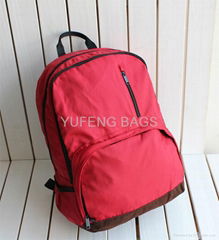 Durable nylon leisure Backpack for students