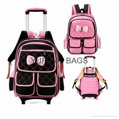 Wholesale in China New Baby Polyester KidS Child Cartoon Cute Backpack Schoolbag