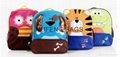 Factory direct new animal shapes Cute Zoo Cartoon School Bags Mini Oxford Canvas 2