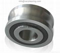 Budget LFR 50/4 NPP Track Roller Bearings with U Groove 4x13x7mm