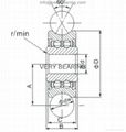 Budget LFR 50/4 NPP Track Roller Bearings with U Groove 4x13x7mm 3