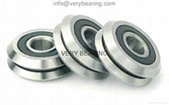 W3X size12×45.72×15.88mm Dual V Guide Wheel,V Groove Track Roller Bearings made