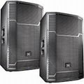 JBL PRX715 Powered PA Speaker Pair Bundle 1