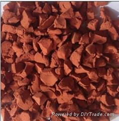 EPDM rubber pellet for flooring surface