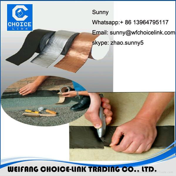 1.0mm self adhesive bitumen tape