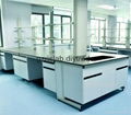 medical equipments laboratory island table lab furniture workbench  4