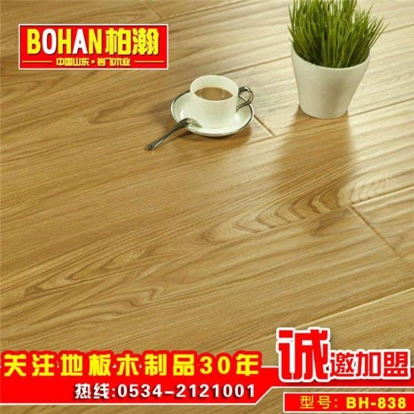 Bai Han floor heating geothermal laminate flooring manufacturers CE standard