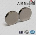 Neodymium disc shaped magnets 15 x 2mm
