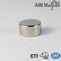 20mm dia x 20mm thick neodymium magnet