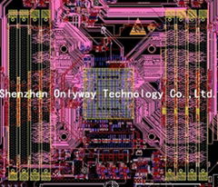 DDR4 server PCB design layout service pwb design pwb layout