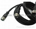 M12 Connectors Female Injection Molded Cable A coding 8 pins 1