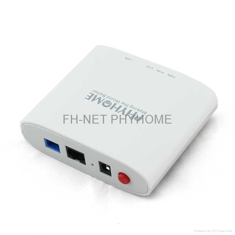 EPON ONU/ONT 1GE ports FHR1100GKB PHYHOME (China Manufacturer