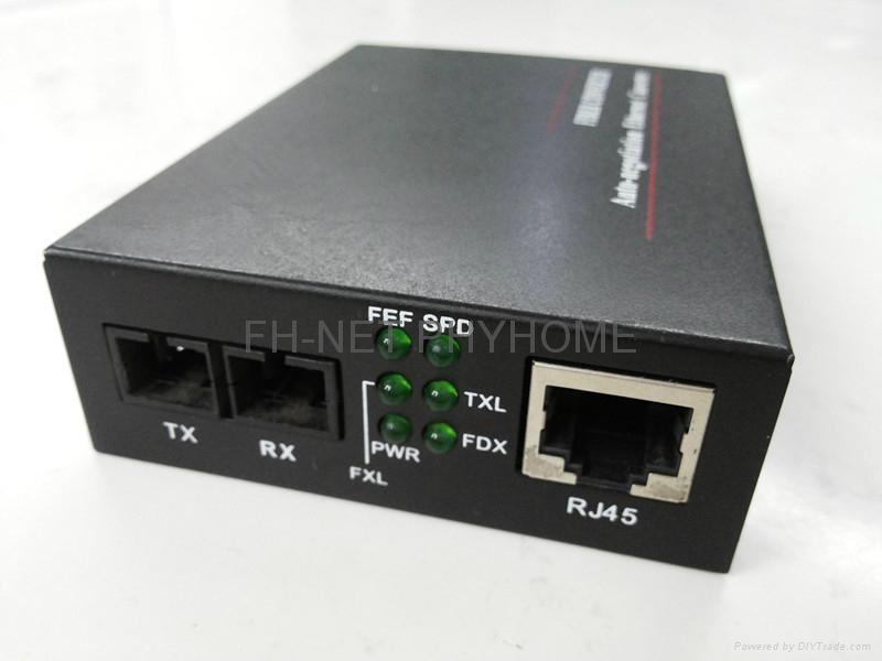 Media Converter 10/100M Dual Fiber FHC0110 (China