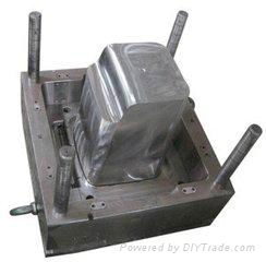 Custom oem plastic injection dustbin mold 3