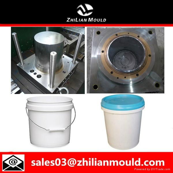 Custom oem plastic injection paint bucket mold