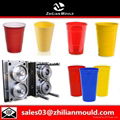 Custom oem plastic injection cup mold 1