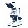 TRANSMITTED & REFLECTED POLARIZING MICROSCOPE