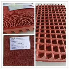 Corrosion resistance rubber track and field material for stadium surface 2