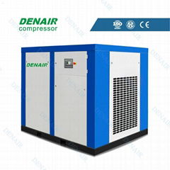 energy saving stationary  oil injected screw air compressor