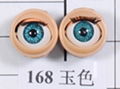 Decoration use plastic ball doll eyes 1