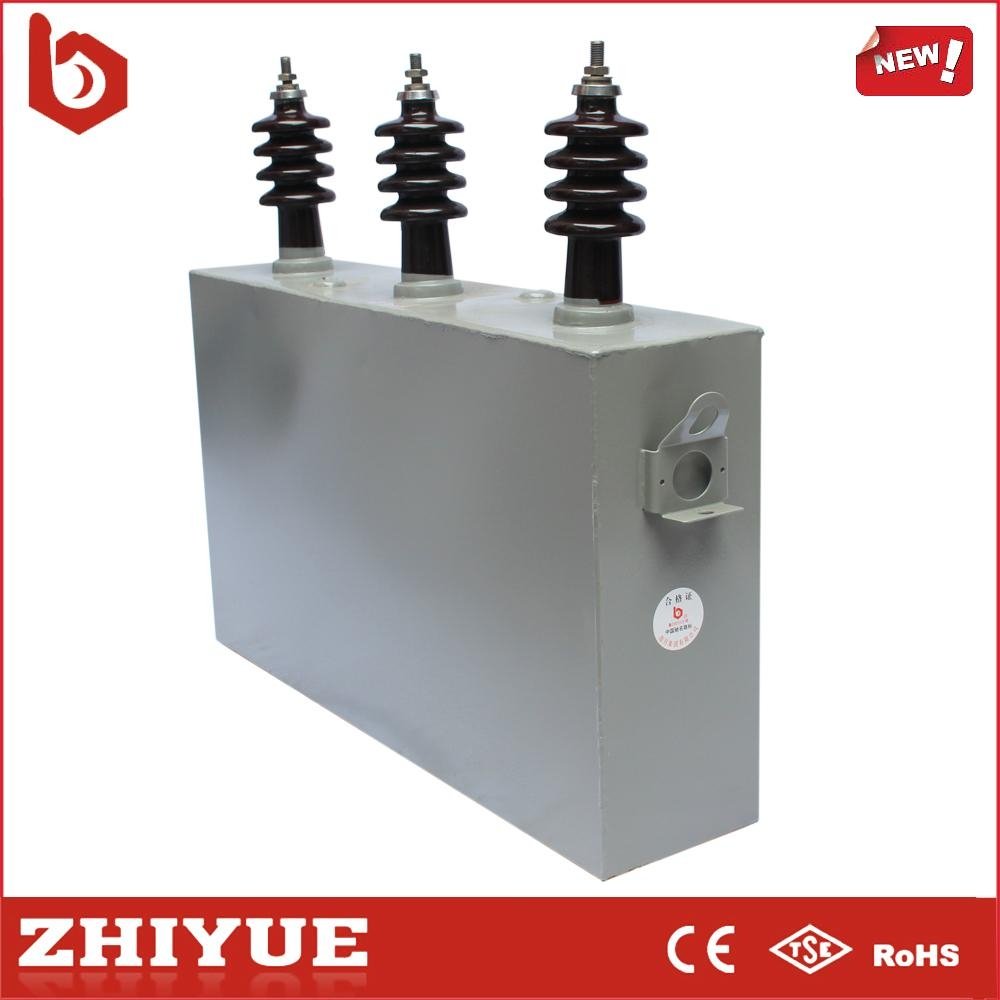 china 1 phase kvar power 6.6 kv 300 kvar high voltage shunt power capacitor