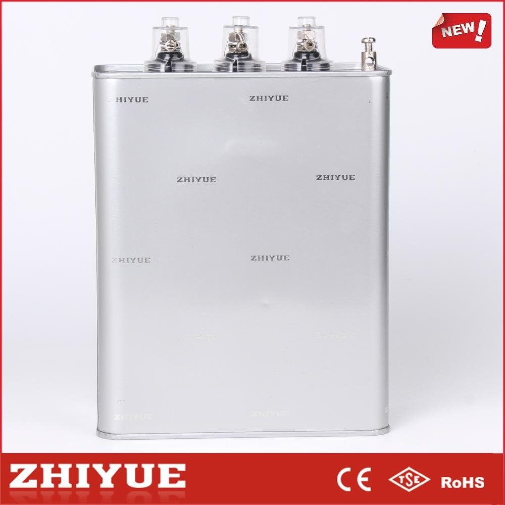 ZHIYUE 0.45kv 14kvar BSMJ0.45-14-3 3 phase bsmj power capacitor 16kvar 3