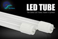 AC Compatible Glass led tube 140lm/w 12w UL DLC CE listed 2