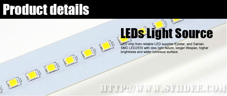 AC Compatible Glass led tube 140lm/w 12w UL DLC CE listed 4