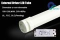 Ballast compatible DLC UL 140lm LED tube direct replacemet 15w 4ft 3