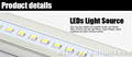 DLC 140LM/W High Lighting Effect Led Light 9W 18W 20W led tube light 1200mm 1500 3