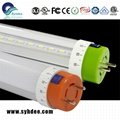 VDE 120-160 Beam Angle 8ft smd3014 pure white t8 led tube light