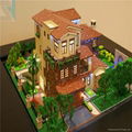 architectural model Perfect handmade skill villa models 2