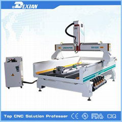 DX 1325 rotary axis 4 axis cnc router machine with Mach3 control system