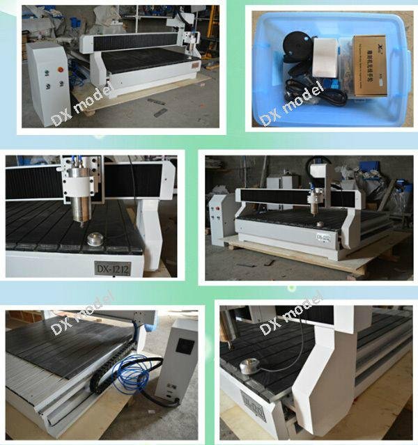 DX1212 small size 3d metal stone engraving hobby cnc wood router 2