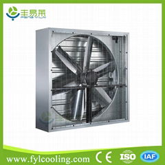 50inch big 220 volt window mounted power consumption exhaust fan for poultry hou