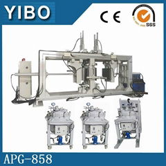 Innovative epoxy resin automatic pressure hydraulic APG casting moulding machine