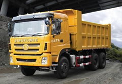 CHINESE TRUCK CTC SINOPOWER 6X4 DUMP TRUCK