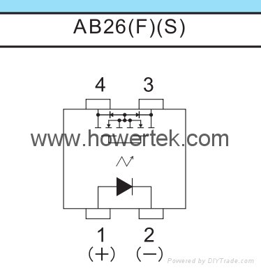 光耦继电器AB26S （TOWARD） 2