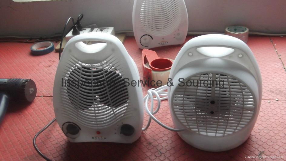 Mini fan heater