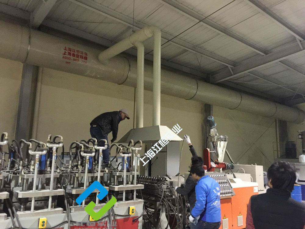  上海江恆供應工廠車間有機廢氣處理設備 4