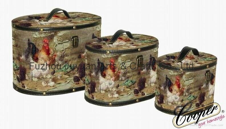 New Style Art Trunks Various Colors MDF Boxes Crafts