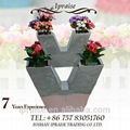 Letters vase flower vase for decoration 2