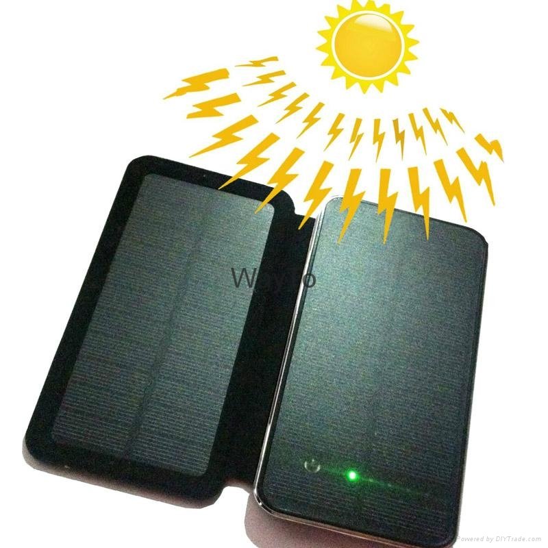 Leather Solar Charger WT-S012 2